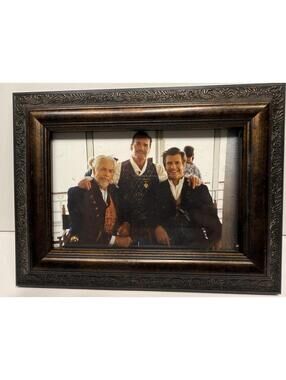1993 Framed Maverick Movie Photo Western Cast w/ Printed Signatures Decor